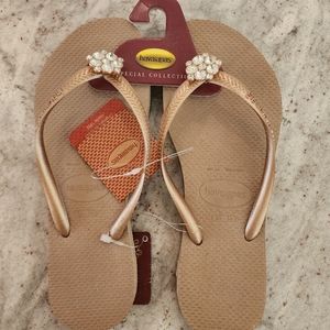 Havaiana Flip Flops with crystal